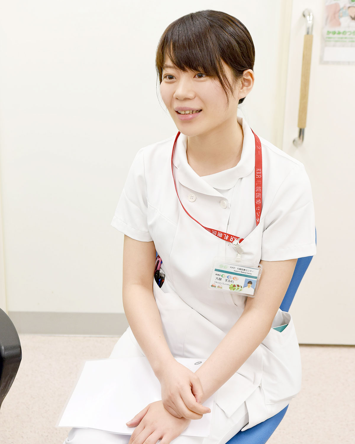KKR札幌医療センター  呼吸器内科 大越すみれさまインタビュー写真